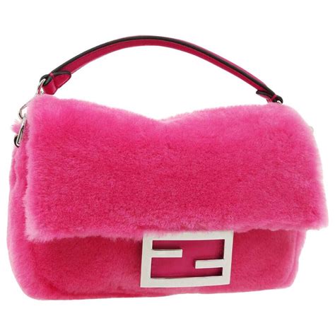 fendi pink key fur|fendi handbags.